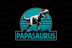 Papasaurus svg | Father&#039;s day Svg | Svg Files Product Image 1