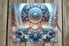 Christmas Snowflake | 8 Winter Sublimation Tumbler Designs Product Image 9