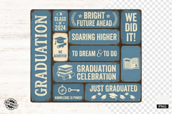 Graduation Signs PNG - Graduation Clipart Product Image 1