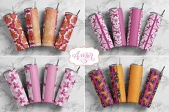 Customizable Tumbler Wraps for Sublimation BUNDLE | 16 PNG Product Image 5