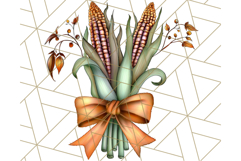 Fall Market Stall Clipart PNG, Rustic Autumn Clip Art Product Image 5