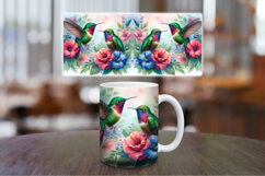 Mug Wrap Sublimation - hummingbird Product Image 1