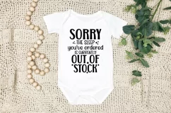 Funny Baby Quote SVG, Funny Baby Saying SVG Product Image 3