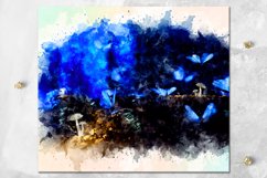 Watercolor Butterfly | skinny tumbler Sublimation bundle Product Image 9