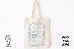 summer vibes Preppy Hand Drawn bundle Product Image 9