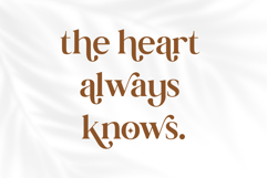 Lonely Hearts A Serif Font with Swashes Product Image 3