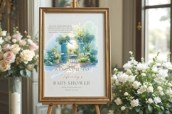 Baby Shower Welcome Sign Template 105 Product Image 5