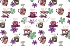 Teacup digital papers Product Image 9