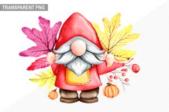 Autumn Gnome Sublimation - Gnome Sublimation - Gnome Product Image 1