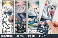 Swan Bookmark Sublimation Product Image 1