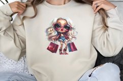 Anti Valentine girl Clipart PNG Product Image 1