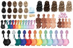 Family clipart, Mom son and daughter Product Image 9