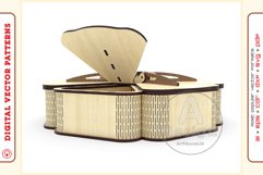 Box Organizer v20 - laser cut file - Glowforge ready SVG Product Image 9