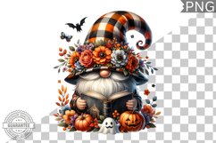 Halloween Gnome Sublimation - Clipart PNG Design Product Image 1