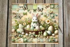 Vintage Easter | Skinny tumbler Sublimation design PLUS2 Product Image 5