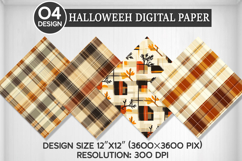 Autumn Plaid Seamless Pattern Digital Paper, Background PNG Product Image 1