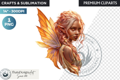 Fantasy Fairy Clipart, Ethereal Fairies, Woodland Fairy Product Image 1