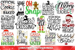 234 Christmas SVG Mega Bundle, Christmas Quotes SVG Bundle. Product Image 13