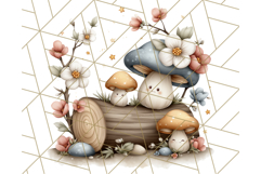 Dreamy Nature Clipart PNG, Whimsical Forest Elements Product Image 5