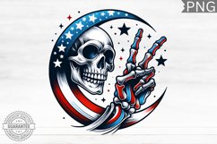 4th of July Skeleton - 4th Of July PNG Design Product Image 1