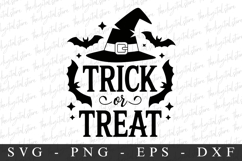 Trick Or Treat Svg | Halloween Svg | Cricut Product Image 1