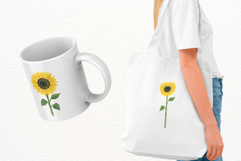 Sunflower Daily Love Clipart Product Image 3