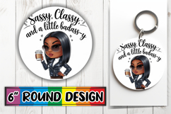 Blissful Round Designs PNG, Love Woman Product Image 1