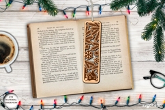 Winter Bookmark Laser Cut | Glowforge | SVG Product Image 1