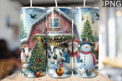 Farm Animals Tumbler Wrap - Christmas Tumbler Design Product Image 1
