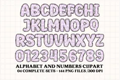 Princess Alphabet png clipart, princess letters doodle Product Image 3