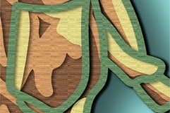 Hunter multilayer 3D SVG/Hunter plywood cut/ 3D laser cut Product Image 8