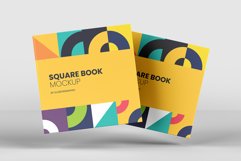 Square Book Mockup - 12 views Product Image 15