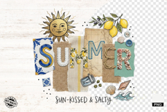 Mediterranean Collage PNG Sublimation Product Image 1