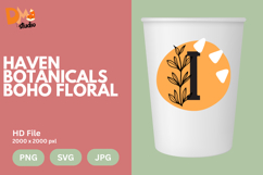 Haven Botanicals Boho Floral Monogram Product Image 1