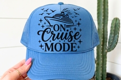 On Cruise Mood Svg, Cruise Ship Svg, Family Cruise Svg. Product Image 10