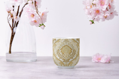 Butter Yellow Toile Digital Paper Pack, Vintage Floral Toile Product Image 9