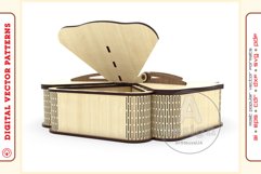 Box Organizer v14 - laser cut file - Glowforge ready SVG Product Image 9