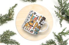 Dog Mum Mug Wrap Dog Lovers Mug Wrap Sublimation Product Image 13