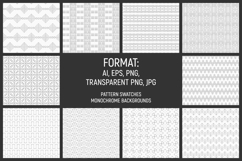 10 outline seamless vector patterns Product Image 9
