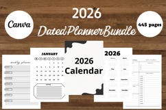 best simple 2026 dated planners bundle 2 Product Image 5