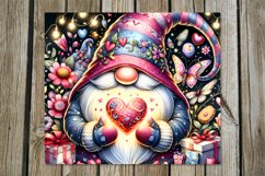 Valentine gnome | 4 love tumbler sublimation designs PLUS2 Product Image 5