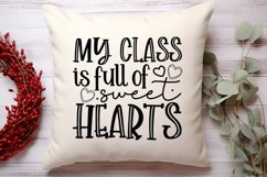 My class is full of sweet hearts SVG Product Image 3