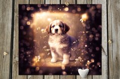 Magic Dogs &amp; flowers | 10 Skinny tumbler Sublimation designs Product Image 9