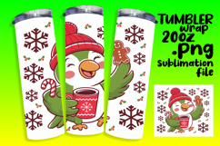 Sublimation-Ready 20oz Artwork , Christmas Product Image 1