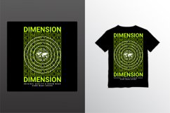 Dimension writing design, suitable for screen printing Product Image 1