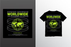 Worldwide writing design, suitable for screen printing Product Image 1