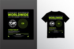 Worldwide writing design, suitable for screen printing Product Image 1
