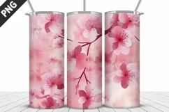 Flowers Tumbler Design | Valentine's Day Tumbler Wrap Product Image 2