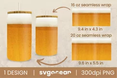 Beer Can Glass | PNG | 16 Oz | 20 Oz Libbey Glass Product Image 2