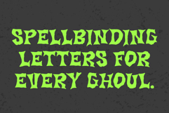 Haunted Letters is a Halloween decorative font Product Image 9